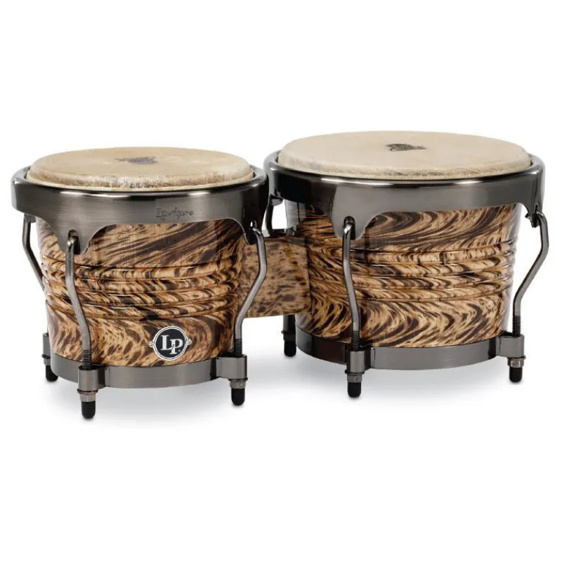 LPA601-HC LP Aspire Havana Café Wood Bongo