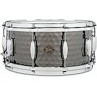Gretsch S1-6514-BSH Hammered Black Steel 14''x6.5'' Snare Drum