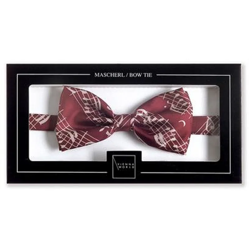 Bow tie Sheet music red