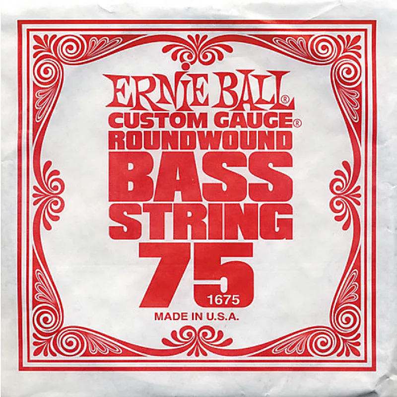 Ernie Ball 075 Nickel Wound Bass 1675