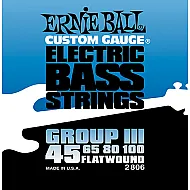 Ernie Ball Flatwount Group ΙIΙ Bass Strings 45-100 2806
