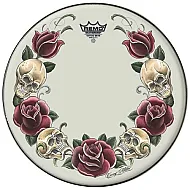 Remo 13'' Rock and Roses White