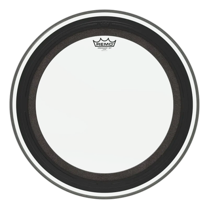 Remo 22'' SMT Ambassador Clear Bass Drum Remo 22'' SMT Ambassador Clear Bass Drum