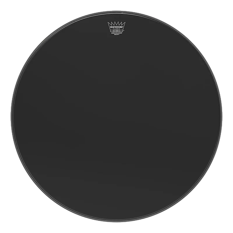 Remo 20'' Classic Fit Ebony Ambassador Bass Drum