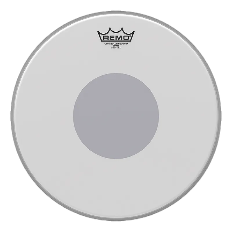 Remo 12'' Controlled Sound Coated Black Dot Remo 12'' Controlled Sound Coated Black Dot