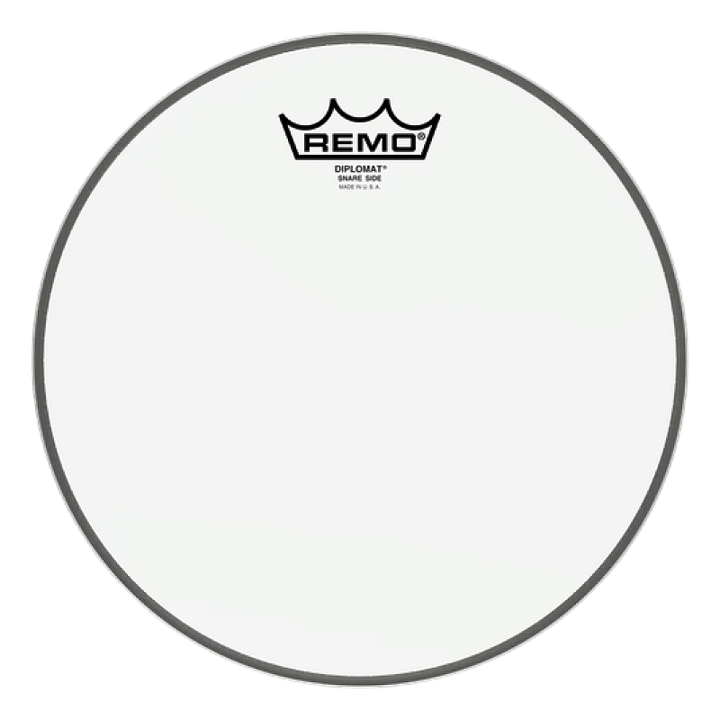Remo 13'' Diplomat Hazy Snare Side