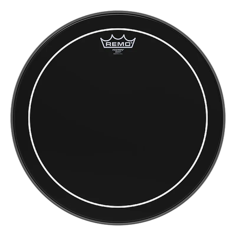 Remo 20'' Ebony Pinstripe Bass Drum