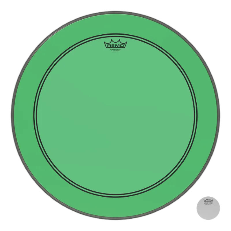 Remo 26'' Colortone Powerstroke 3 Green Remo 26'' Colortone Powerstroke 3 Green