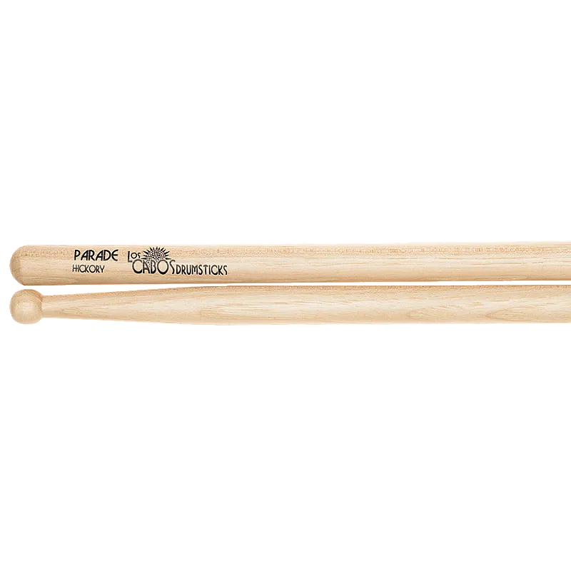 Los Cabos Parade Marching Drumsticks White Hickory