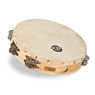 CP380 CP by LP 10" Tambourine With Head Double Row
