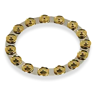 LP3814SBS LP 14'' Tambo-Ring Stainless Steel Brass Jingles