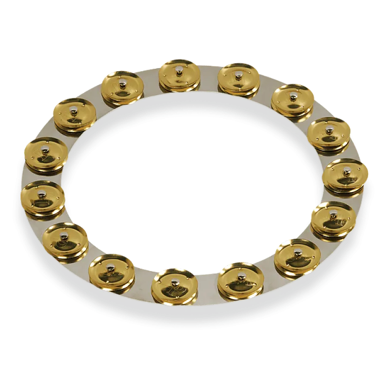LP3814SBS LP 14'' Tambo-Ring Stainless Steel Brass Jingles