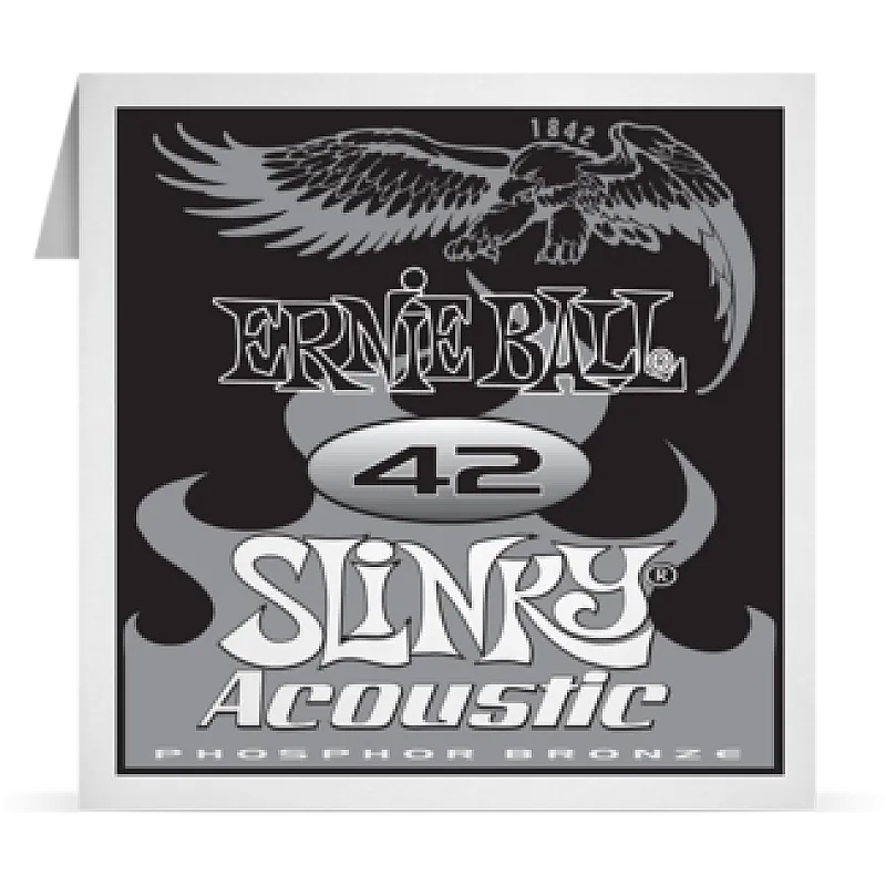 Ernie Ball 042 Slinky Acoustic Guitar Phosphor bronze