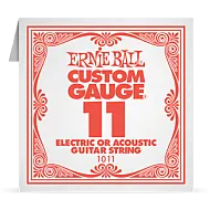 Ernie Ball 011 Plain Steel ﻿Electric and Acoustic Guitar 1011