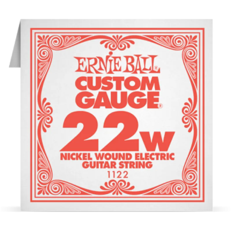 Ernie Ball 022W Nickel Wound ﻿Electric and Acoustic Guitar 1122