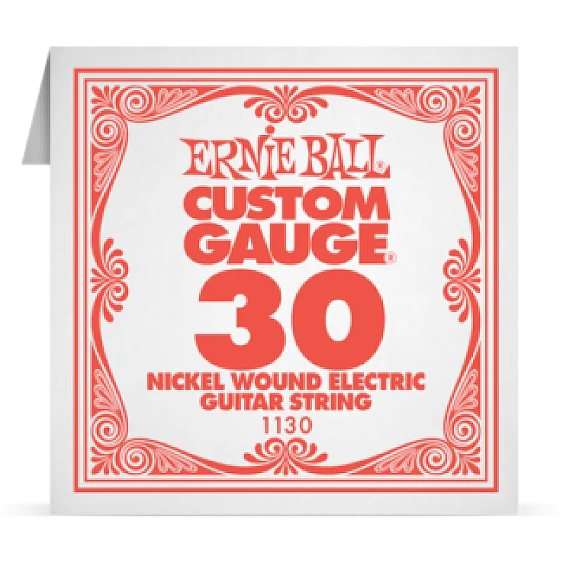 Ernie Ball 030 Nickel Wound ﻿Electric and Acoustic Guitar 1130